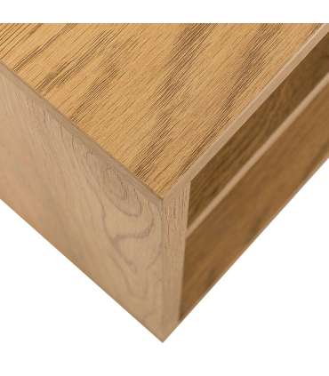 TV laud SACHA 180x40xH43cm, tammedekooriga melamiin