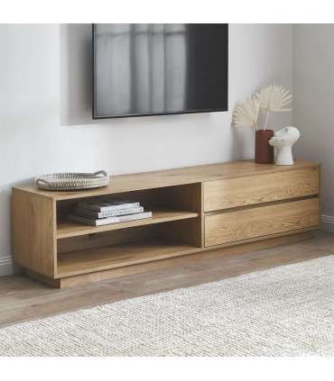 TV-laud SACHA 180x40xH43cm, tammedekoori