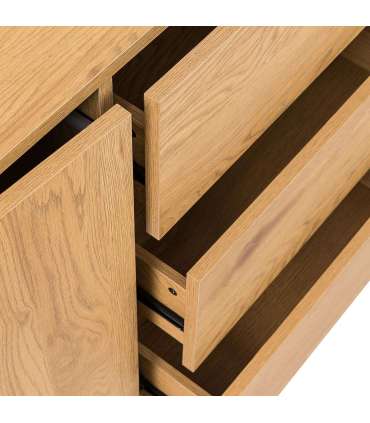 Kummut SACHA 160x40xH74cm, tammedekoorig