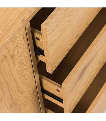 Kummut SACHA 160x40xH74cm, tammedekoorig