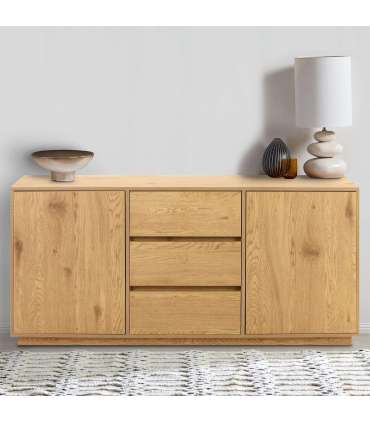 Kummut SACHA 160x40xH74cm, tammedekoorig