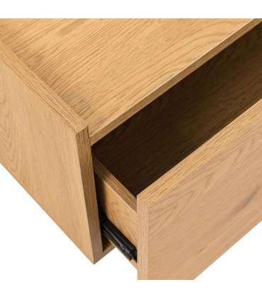 Diivanilaud SACHA 120x60xH35cm, tammedekooriga melamiin