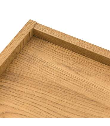 Öökapp SACHA 50x40xH40cm, tammedekooriga melamiin