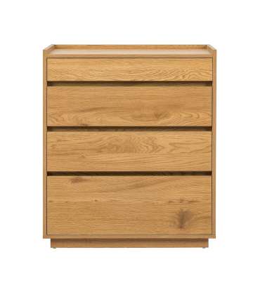 Kummut SACHA 75x40xH89cm, tammedekooriga