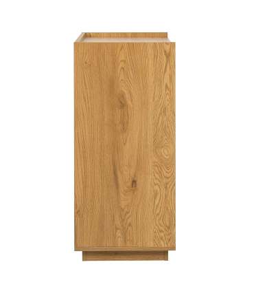 Kummut SACHA 75x40xH89cm, tammedekooriga melamiin