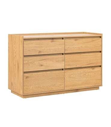 Kummut SACHA 120x40xH80cm, tammedekoorig