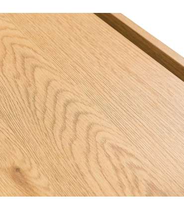 Kummut SACHA 120x40xH80cm, tammedekooriga melamiin