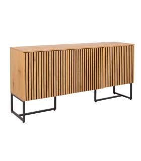 Kummut HAMPTON 160x40xH80cm, tammedekooriga melamiin