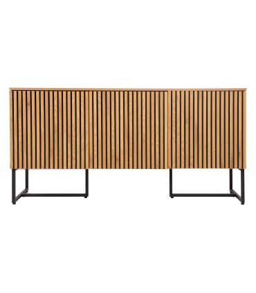 Kummut HAMPTON 160x40xH80cm, tammedekooriga melamiin