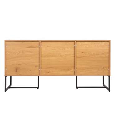 Kummut HAMPTON 160x40xH80cm, tammedekooriga melamiin