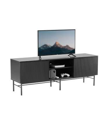 TV-laud SEQUENCE 150x40xH55cm, must