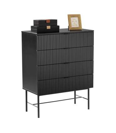 Kummut SEQUENCE 79x40xH100cm, must