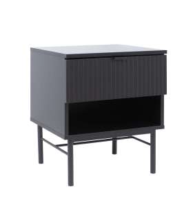 Öökapp SEQUENCE 45x40xH55cm, must