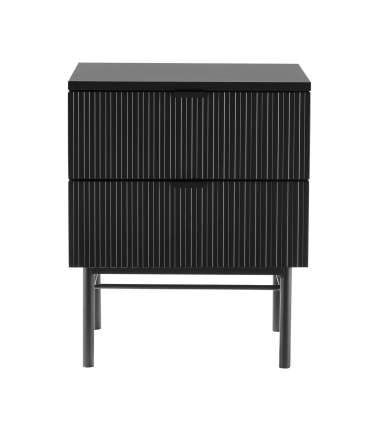 Öökapp SEQUENCE 2-sahtliga 45x40xH55cm, must