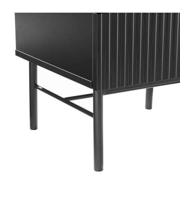 Öökapp SEQUENCE 2-sahtliga 45x40xH55cm, must