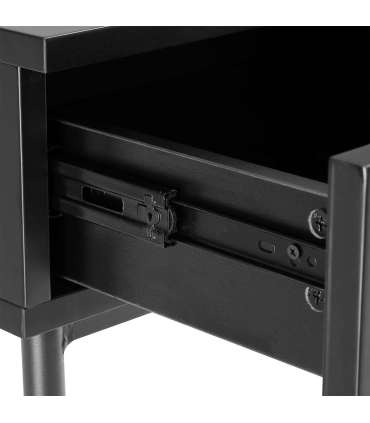 Kirjutuslaud SEQUENCE 120x50xH79cm, must