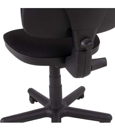 Töötool PRESTIGE, 46x44,5xH95,5-113,5cm, must, polüesterkangas, plastik