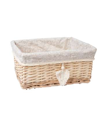 Korv WILLI TASSEL 48x38x22cm