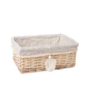 Korv WILLI TASSEL 38x25xH16cm