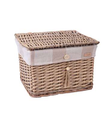 Korv WILLI STRIPE kaanega 36x26xH25cm