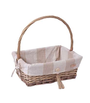 Korv WILLI STRIPE 37x28xH15/39cm