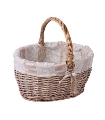 Korv WILLI STRIPE 42x31xH23/38cm