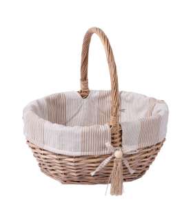 Korv WILLI STRIPE 33x25xH17/34cm