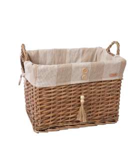 Korv WILLI STRIPE 44x33xH30cm