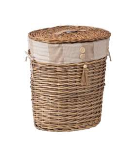 Pesukorv WILLI STRIPE 41x29xH45cm