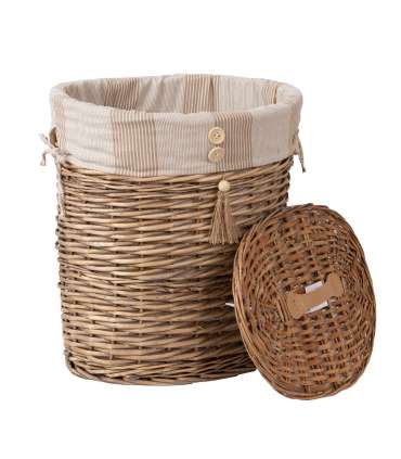 Pesukorv WILLI STRIPE 41x29xH45cm