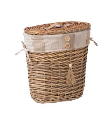 Korv WILLI STRIPE 33x21xH36cm