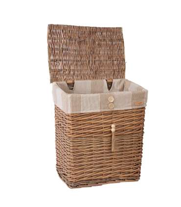Pesukorv WILLI STRIPE 39x28xH45cm