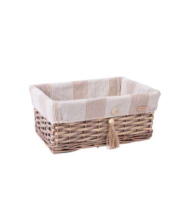 Korv WILLI STRIPE 38x25xH16cm