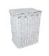 Корзина для белья MAX-1, 45x33x59cм, белая.
