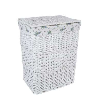 Корзина для белья MAX-1, 45x33x59cм, белая.