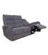 Diivan BOWERS 3-kohaline elektriline recliner 187x98xH109cm, sinakashall
