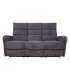 Diivan BOWERS 3-kohaline elektriline recliner 187x98xH109cm, sinakashall
