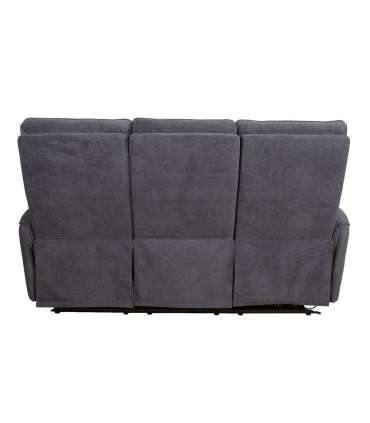Diivan BOWERS 3-kohaline elektriline recliner 187x98xH109cm, sinakashall