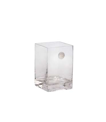 Vaas IN HOME 10x10xH15cm, läbipaistev klaas