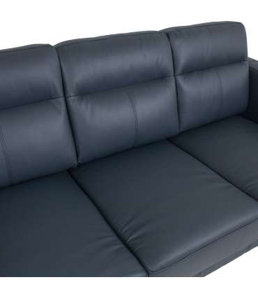 Diivan BARTEK 3-kohaline, sinakasmust na