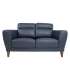 Diivan BARTEK 2-kohaline, sinakasmust na