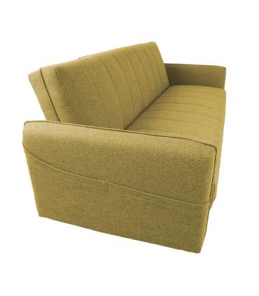 Diivanvoodi VISBY 200x88xH93cm, kollane