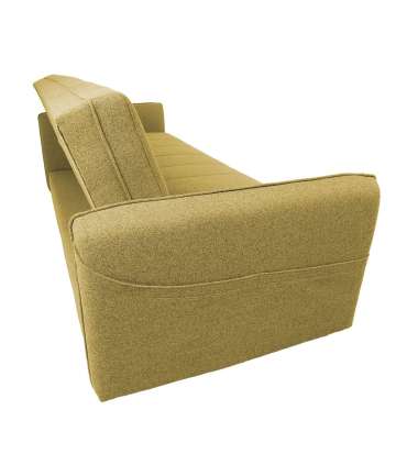 Diivanvoodi VISBY 200x88xH93cm, kollane