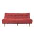 Diivanvoodi KIRUNA 186x101xH87cm, punane