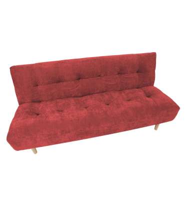 Diivanvoodi KIRUNA 186x101xH87cm, punane