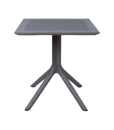 Laud DURIAN 70x70xH76cm, hall plastik