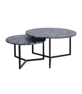 Diivanilaud AKIRA 2tk D80xH45cm, D60xH37cm, tumehall