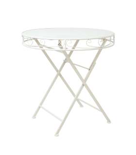 Laud SANDY D70xH73cm, antiikvalge