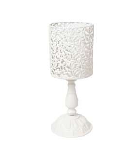 Küünlajalg SANDY D19,5xH50cm, antiikvalg