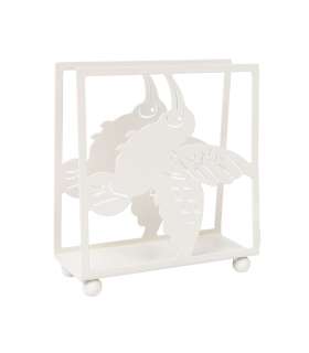 Salvrätikuhoidja SANDY 12,7x5x15cm, antiikvalge